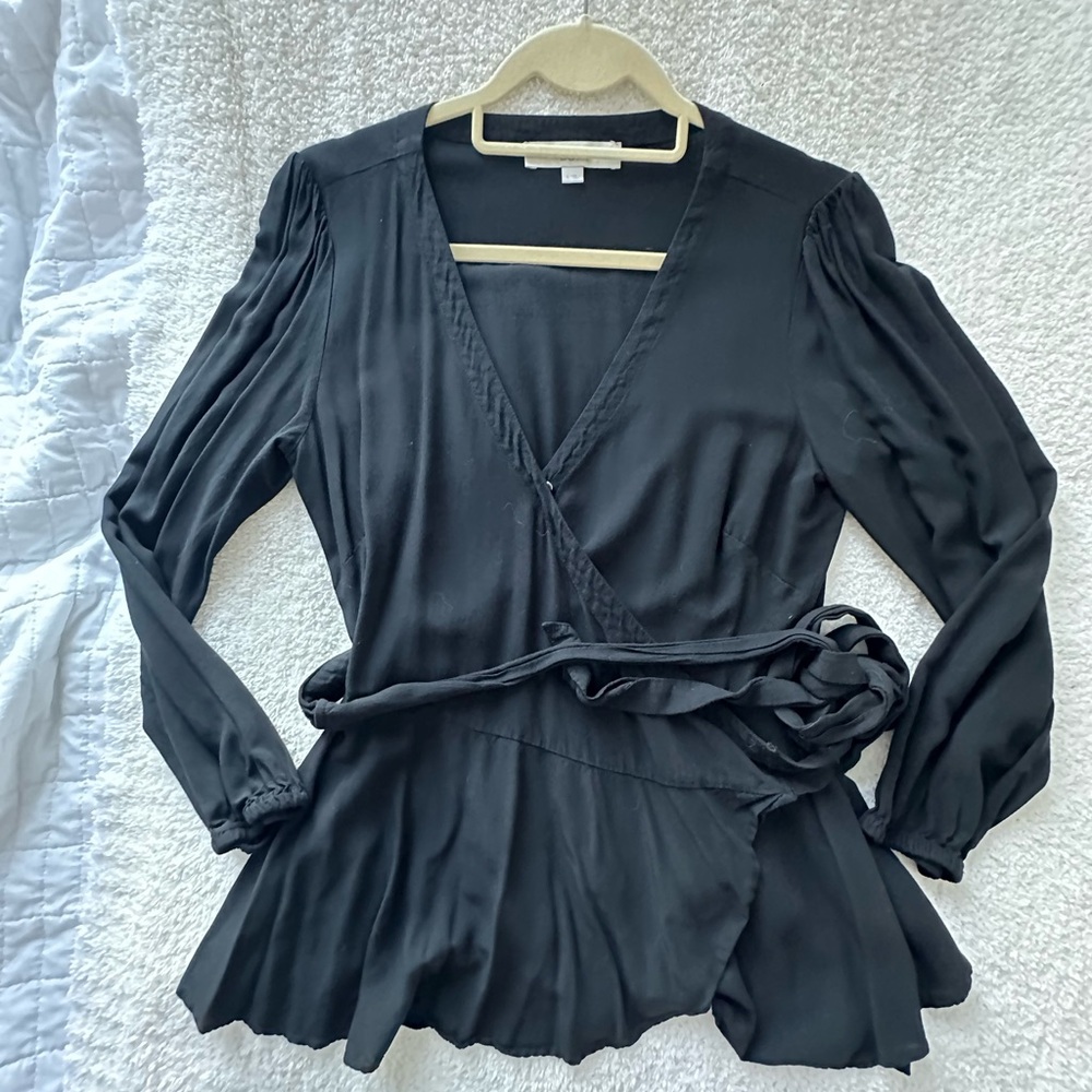LOFT wrap tie top